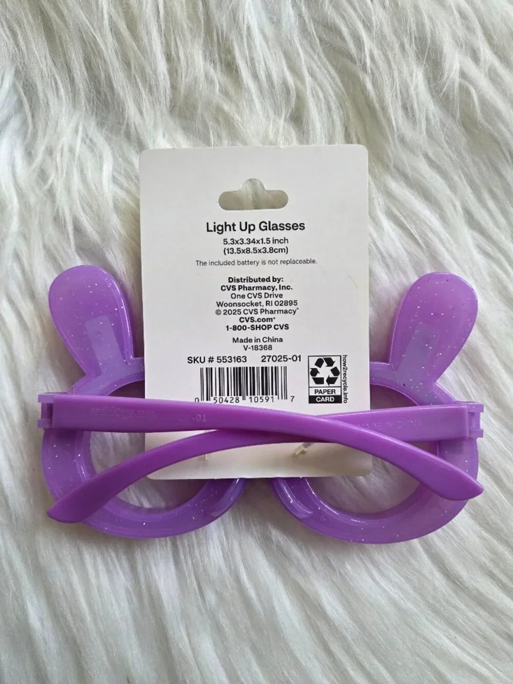Joyward Light-Up Bunny Glasses